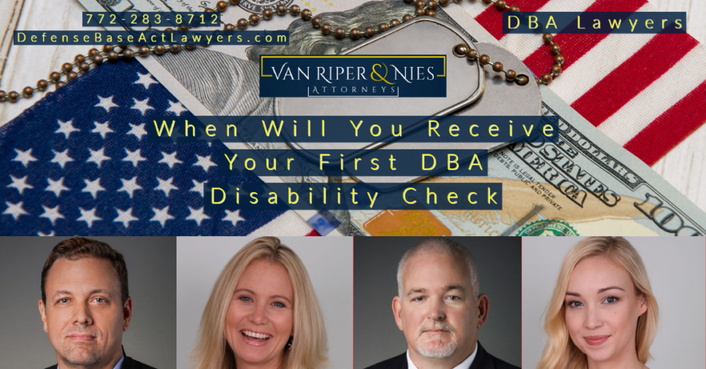 Your First DBA Disability Check - Defense Base Act Attorneys