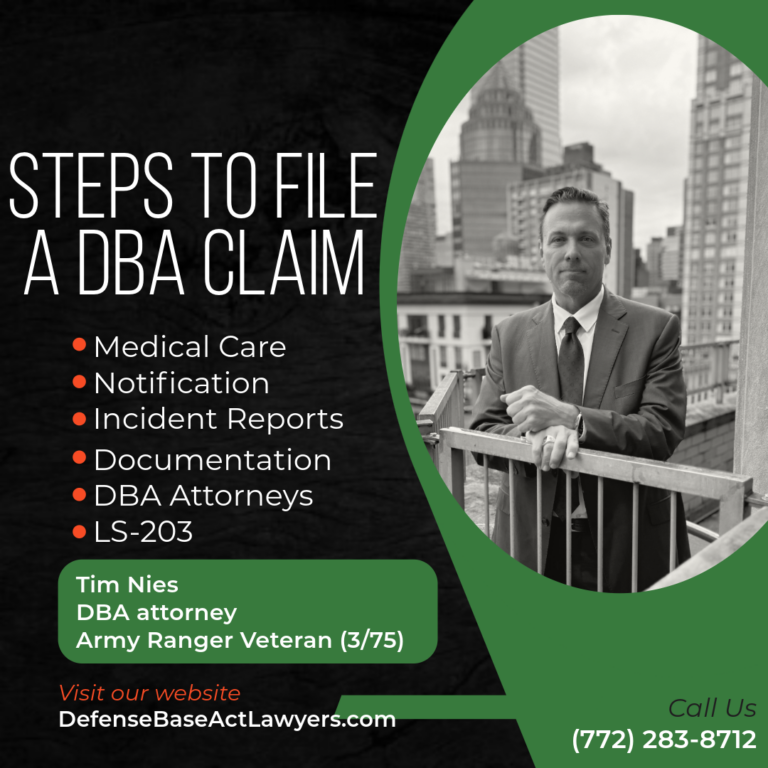 Steps to File a DBA Claim Defense Base Act Attorneys