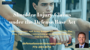 DBA Lawyer on shoulder injuries under the Defense Base Act